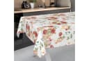 ANRO Wachstuch-Tischdecke Mohnblumen Rot 100x140cm abwaschbar Bild 1