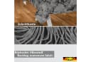 ANRO Wachstuch-Tischdecke Schwarz wasserabweisend pflegeleicht Bild 3