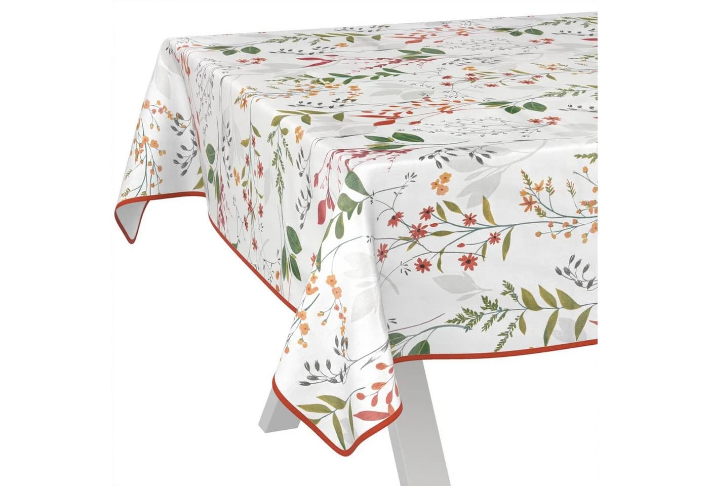 ANRO Tischdecke Natur abwaschbar Wachstuch 90x130cm - Bild 2