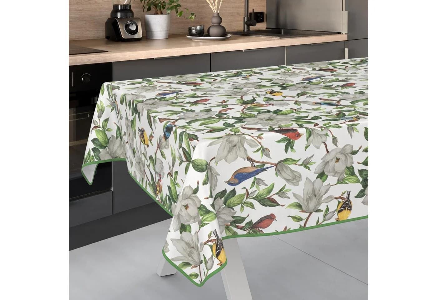 ANRO Tischdecke Kolibri abwaschbar Wachstuch 100x140cm