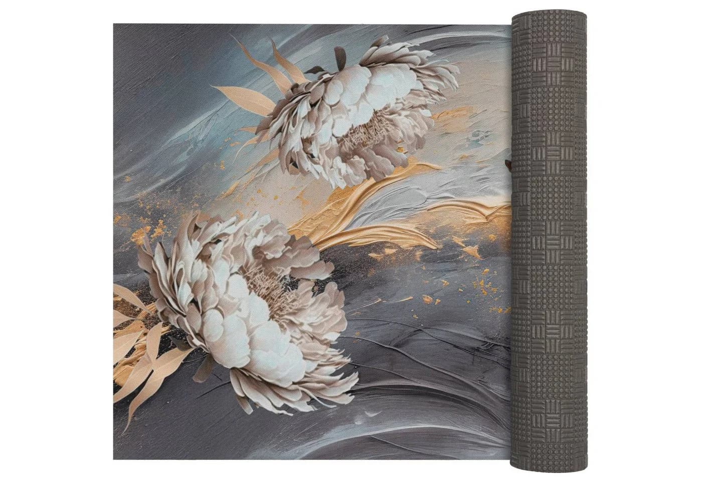 ANRO Küchenläufer LUIGI Pfingstrose Grau 52x100 cm - Bild 2