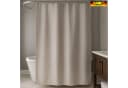 ANRO Duschvorhang WAFFEL Beige Anti-Schimmel Inkl. Ringe Bild 5