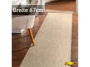 ANRO Küchenläufer RUNNA Beige Rutschfest Maschinenwaschbar Bild 3