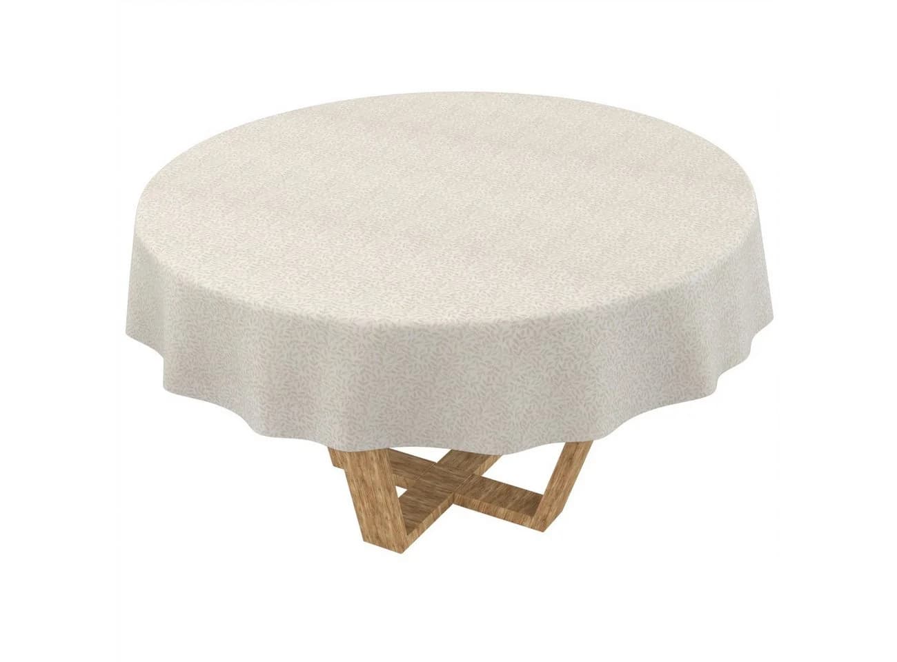 ANRO Tischdecke Barcelona Beige Abwaschbar Boho - Bild 2