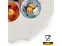 ANRO Tischdecke Barcelona Beige Abwaschbar Boho Bild 5