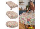 ANRO Tischdecke Bilbao Abwaschbar Tropisch Bunt Stoff Bild 1