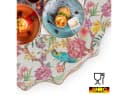 ANRO Tischdecke Bilbao abwaschbar bunt Tropisch Bild 5