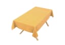 ANRO Tischdecke Barcelona Retro Muster Gelb wasserabweisend Bild 2