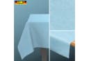 ANRO Tischdecke DanceDirty Hellblau abwaschbar Leinenoptik Bild 1