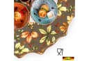 ANRO Tischdecke Herbstlaub Baumwollmischung abwaschbar Bild 5