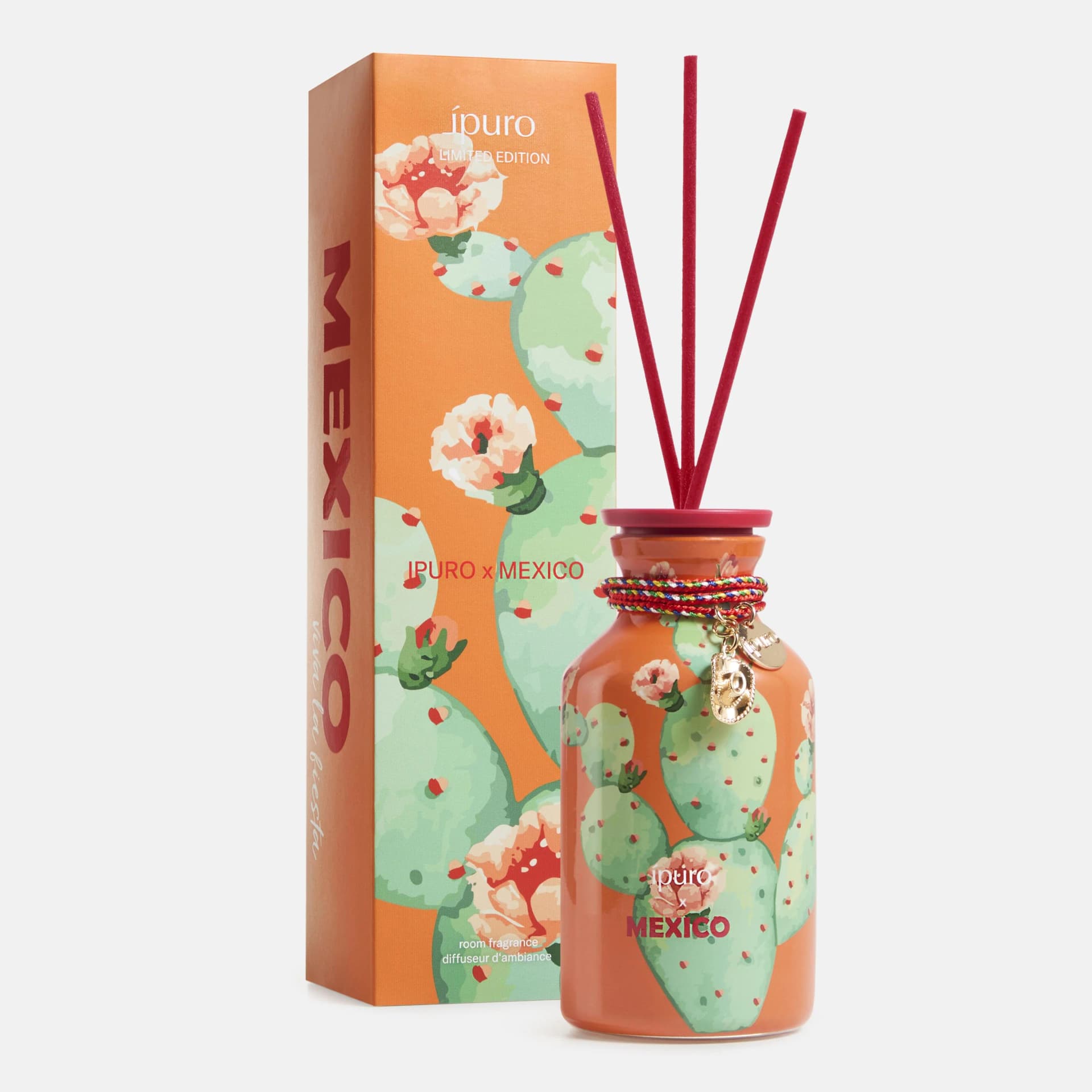 Raumduft ipuro MEXICO Orange/Grün Glas 240 ml
