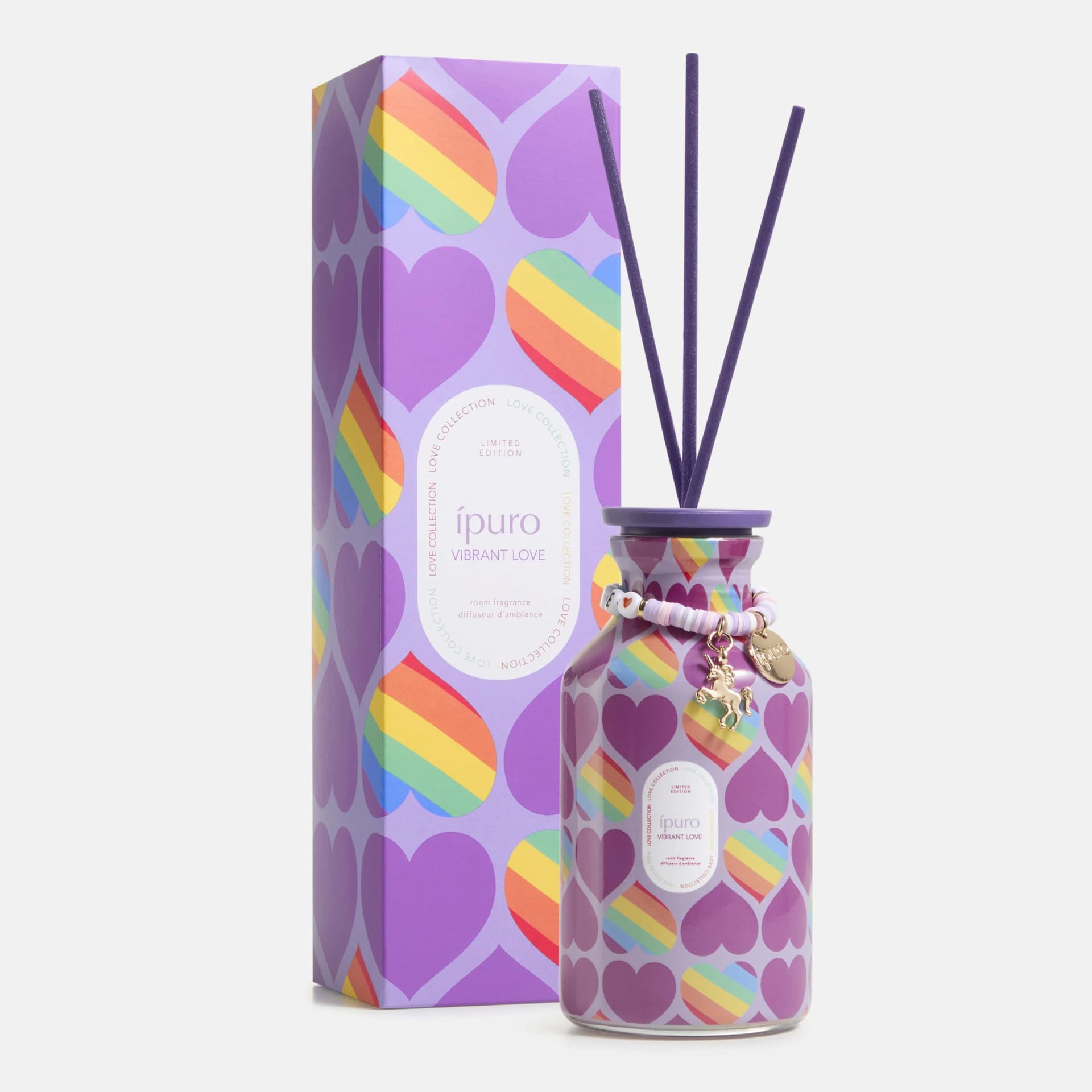 ipuro Raumduft VIBRANT LOVE Lila 240 ml