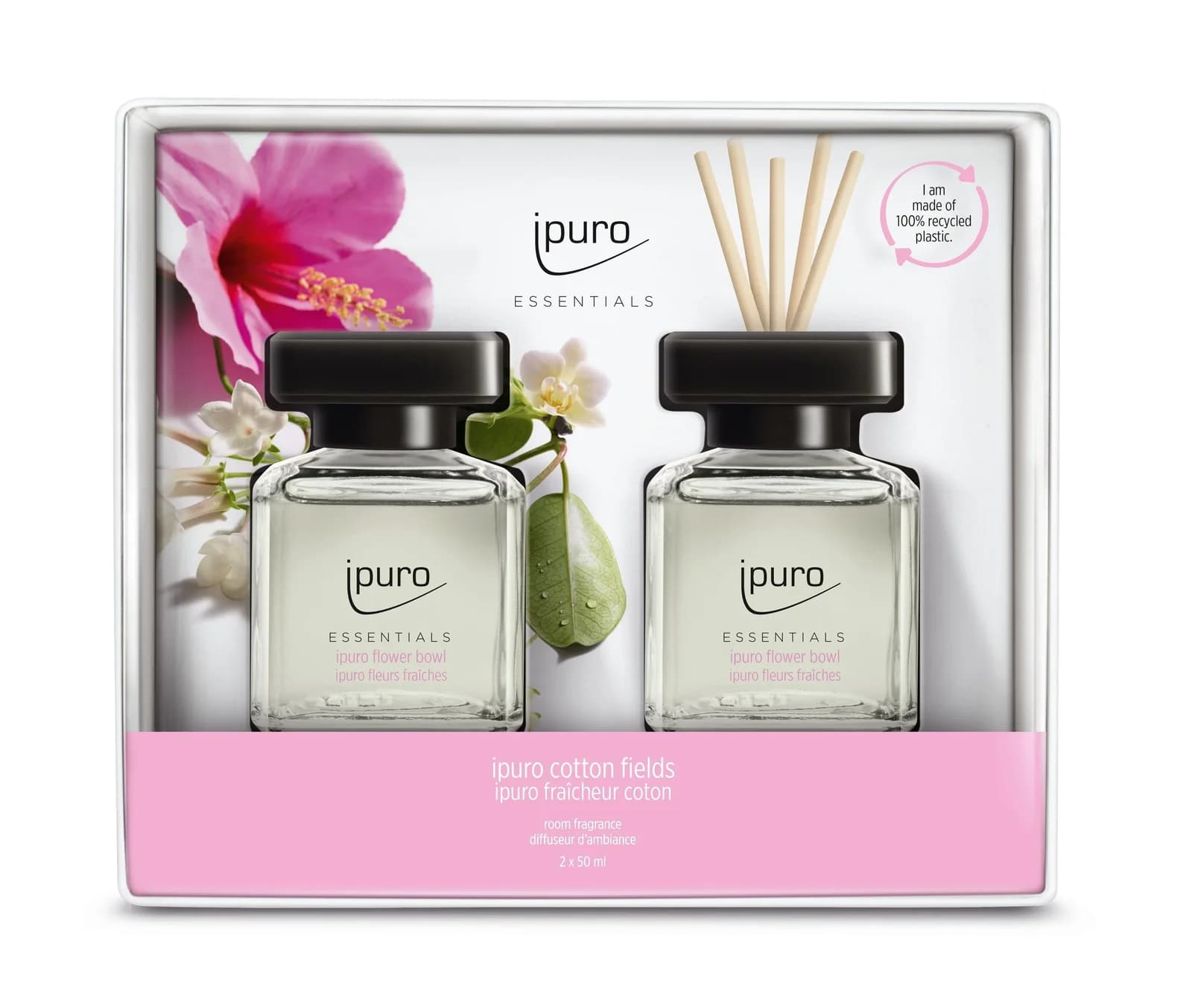ipuro Raumduft FLOWER BOWL 50ml Glas transparent