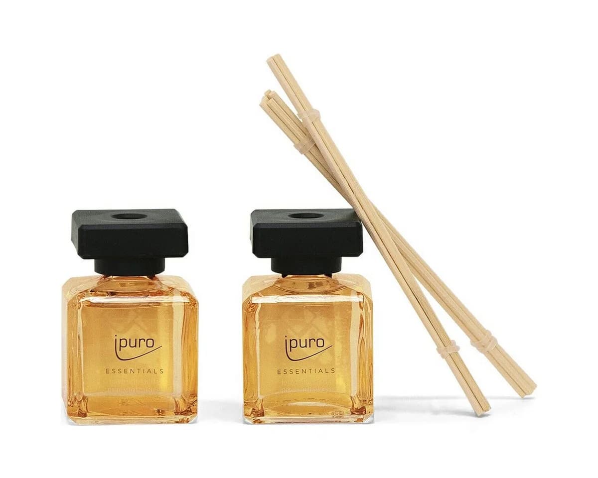 IPURO Raumduft Soft Vanilla Touch mit Rattan-Holzstäbchen, 2x 50 ml - Bild 3