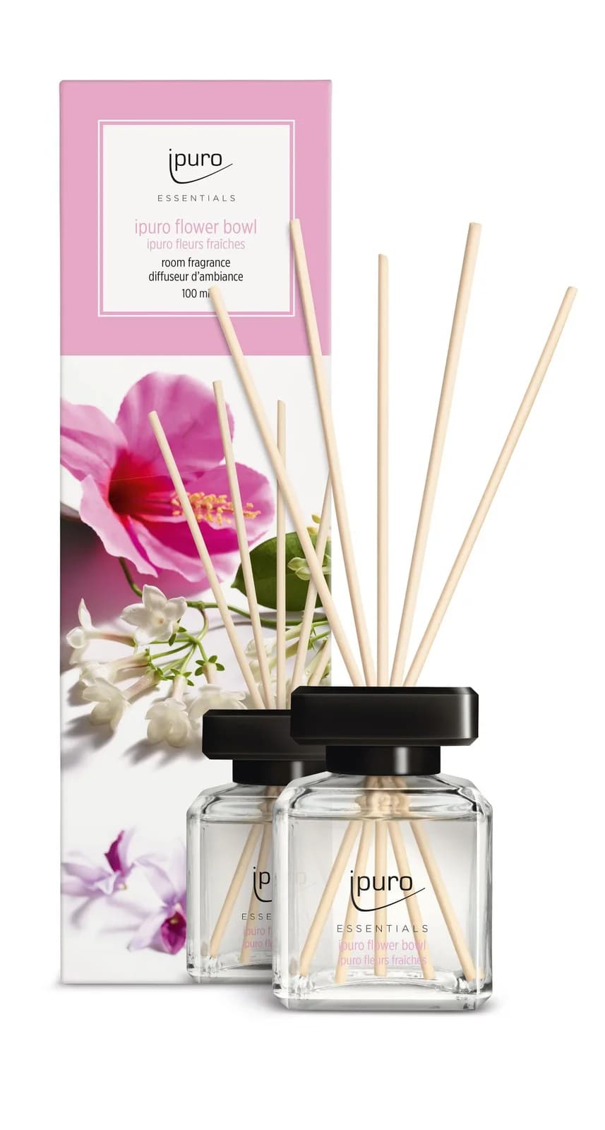 ipuro FLOWER BOWL Raumduft 100 ml Glas transparent