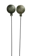 finehomegarden Gartenstecker Glaskugel grün 2-farbig sortiert Bild 3
