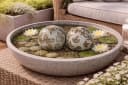 finehomegarden Schwimmkugeln Porzellan Set 3 Größen Hellblau Bild 4