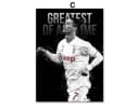 JUSTGOODMOOD Poster Fußball Cristiano Ronaldo Schwarz-Weiß Bild 5