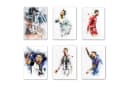 JUSTGOODMOOD Poster Fußballspieler Tor Jubel Lionel Messi und Cristiano Ronaldo Bild 2