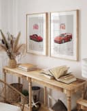 JUSTGOODMOOD Poster Ferrari F40 Sportwagen Klassiker Bild 2