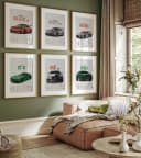 JUSTGOODMOOD Poster Sportwagen Mercedes AMG GT-R Modern Bild 2