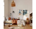 JUSTGOODMOOD Poster Astronaut Kinderzimmer Deko Baumwolle Bild 1
