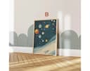 JUSTGOODMOOD Poster Astronaut Kinderzimmer Deko Baumwolle Bild 4