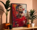 JUSTGOODMOOD Poster Premium Cristiano Ronaldo Portugal Fußball Legende Bild 3