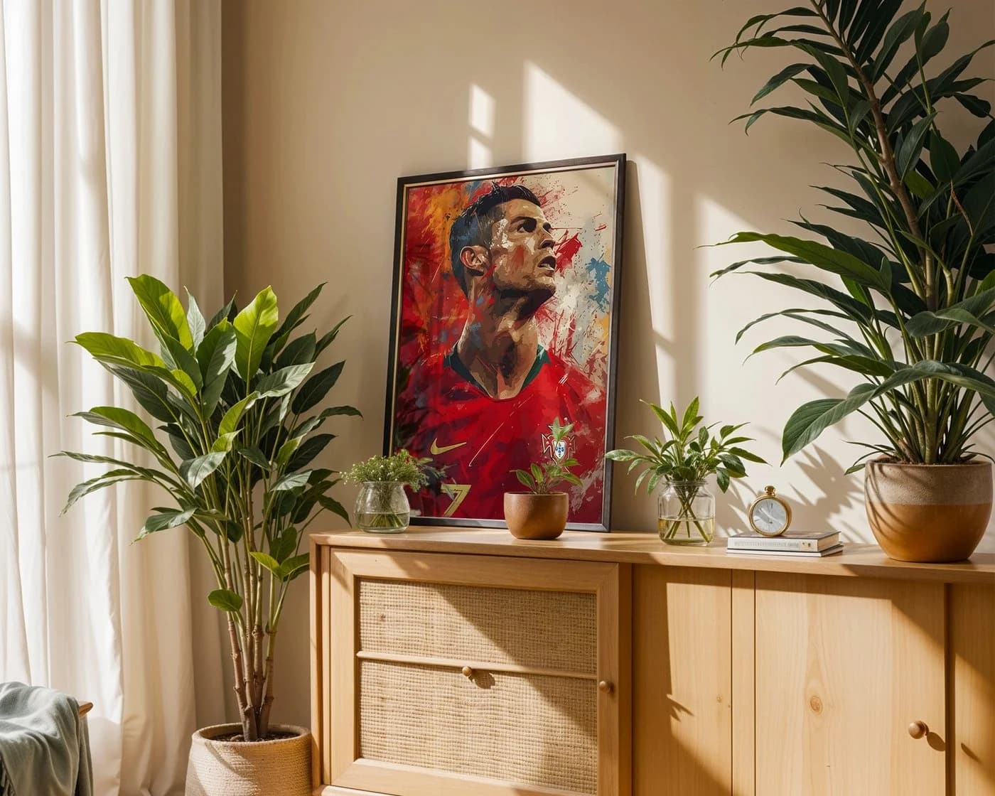JUSTGOODMOOD Poster Premium Cristiano Ronaldo Portugal Fußball Legende - Bild 4