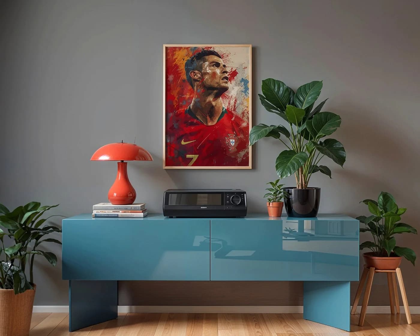 JUSTGOODMOOD Poster Premium Cristiano Ronaldo Portugal Fußball Legende - Bild 5