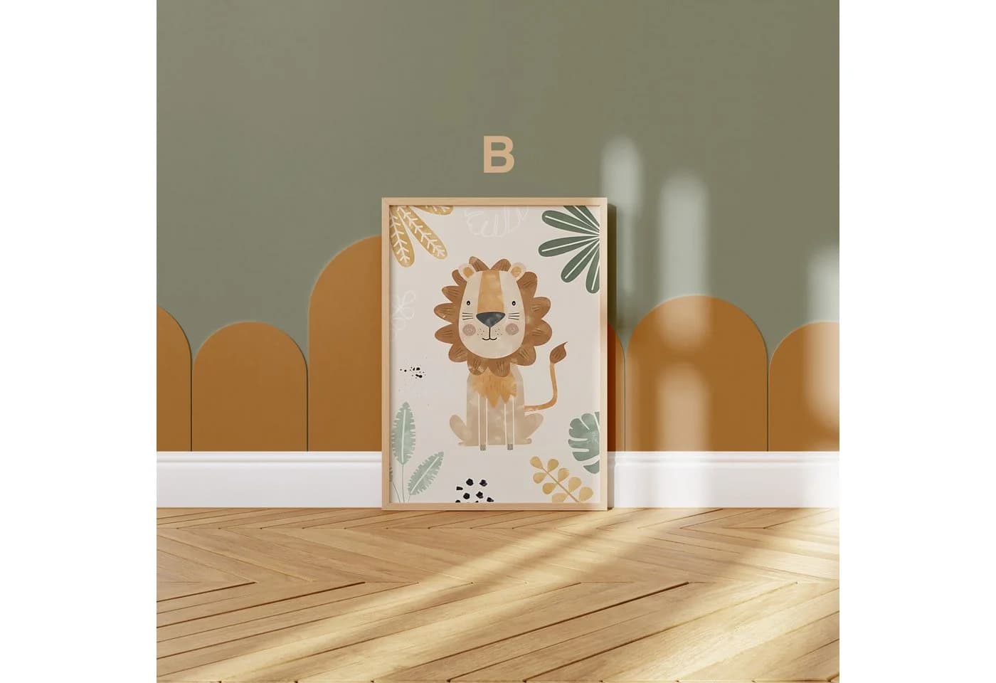 JUSTGOODMOOD Safari Poster Personalisiert für Kinderzimmer - Bild 4
