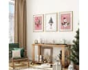 JUSTGOODMOOD Poster Weihnachtsposter Aquarell Weihnachtsbaum Bild 5