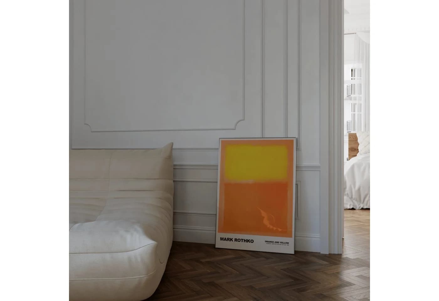 JUSTGOODMOOD Poster Mark Rothko Orange and Yellow Abstrakter Expressionismus - Bild 4