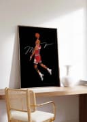 JUSTGOODMOOD Poster Basketball Dunk Chicago Style Sport Art Bild 5