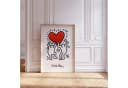 JUSTGOODMOOD Poster Dancing Figures Keith Haring Style Minimal Line Art Modern Bild 4