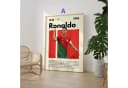 JUSTGOODMOOD Poster Fußball Legenden HD-Druck Baumwolle Bild 3