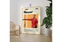 JUSTGOODMOOD Poster Fußball Legenden HD-Druck Baumwolle Bild 5