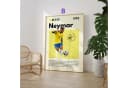 JUSTGOODMOOD Poster Fußball Stars Sport Wanddeko Baumwolle Bild 4