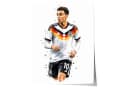 JUSTGOODMOOD Poster Deutschland Fußball Aquarell Sport Wandbild Deko Print Bild 2