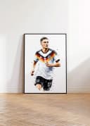 JUSTGOODMOOD Poster Deutschland Fußball Aquarell Sport Wandbild Bild 4