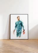 JUSTGOODMOOD Poster Deutschland Fußball Aquarell Sport Wandbild Bild 4