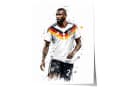 JUSTGOODMOOD Poster Deutschland Fußball Aquarell Sport Wandbild Deko Print Bild 2