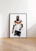 JUSTGOODMOOD Poster Deutschland Fußball Aquarell Sport Wandbild Deko Print Bild 4