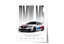 JUSTGOODMOOD Poster Motorsport Limousine HD-Druck Baumwolle Bild 2