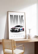 JUSTGOODMOOD Poster Motorsport Limousine HD-Druck Baumwolle Bild 3
