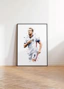 JUSTGOODMOOD Poster England Fussball Aquarell Sport Wandbild Deko Print Bild 4