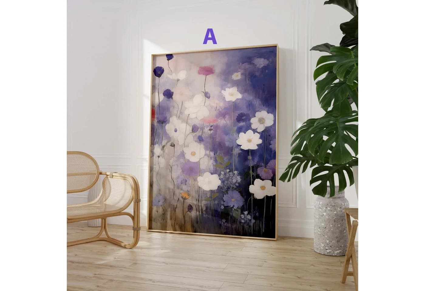 JUSTGOODMOOD Poster Blumen Bunte Florale Illustrationen - Bild 3