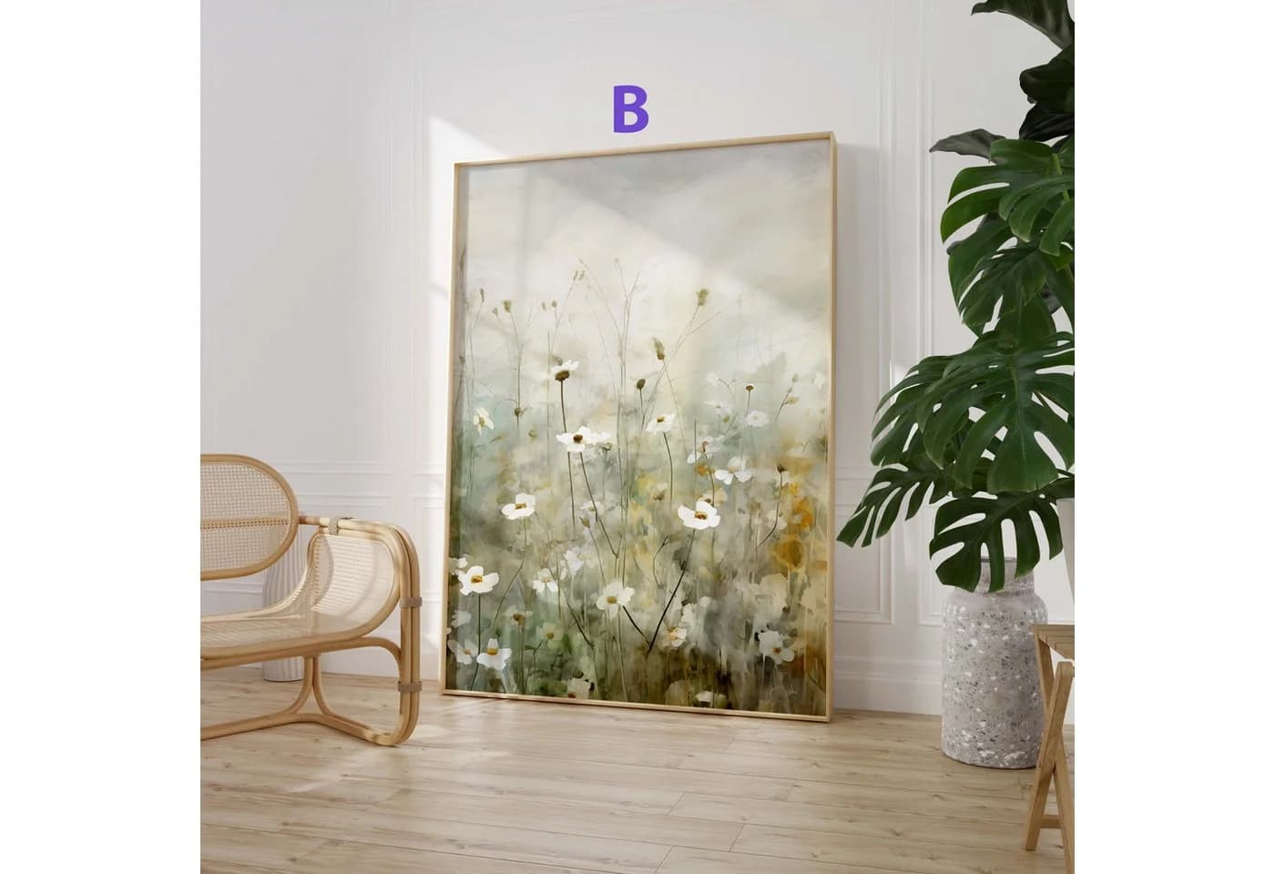 JUSTGOODMOOD Poster Blumen Bunte Florale Illustrationen - Bild 4