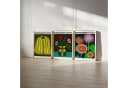 JUSTGOODMOOD Poster Yayoi Kusama Blumen Kürbis Pop Art Baumwolle Bild 1
