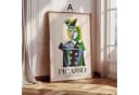 JUSTGOODMOOD Poster Pablo Picasso Abstraktes Porträt Kubismus Bild 3